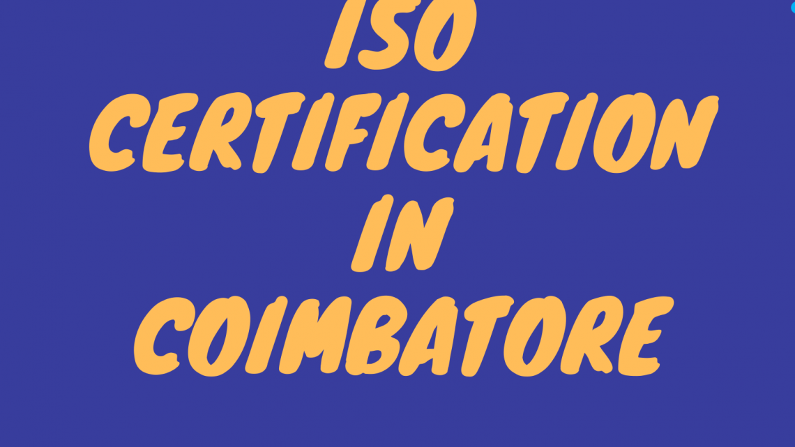 iso certification in coimbatore