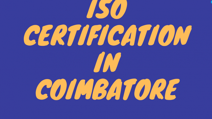 iso certification in coimbatore