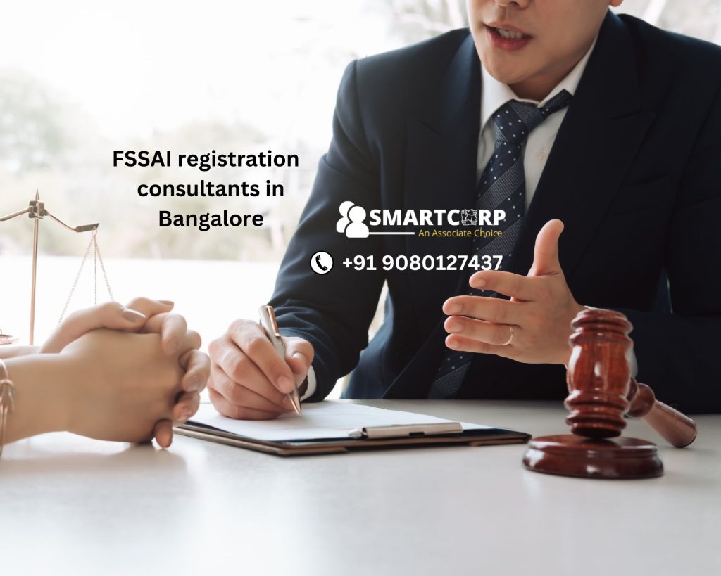 fssai registration consultants in Bangalore